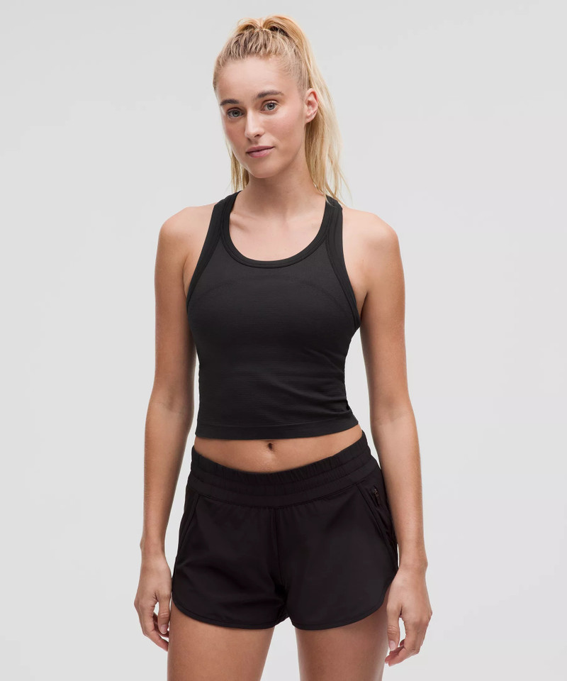 Swiftly Tech Cropped Racerback Tank Top 2.0 1