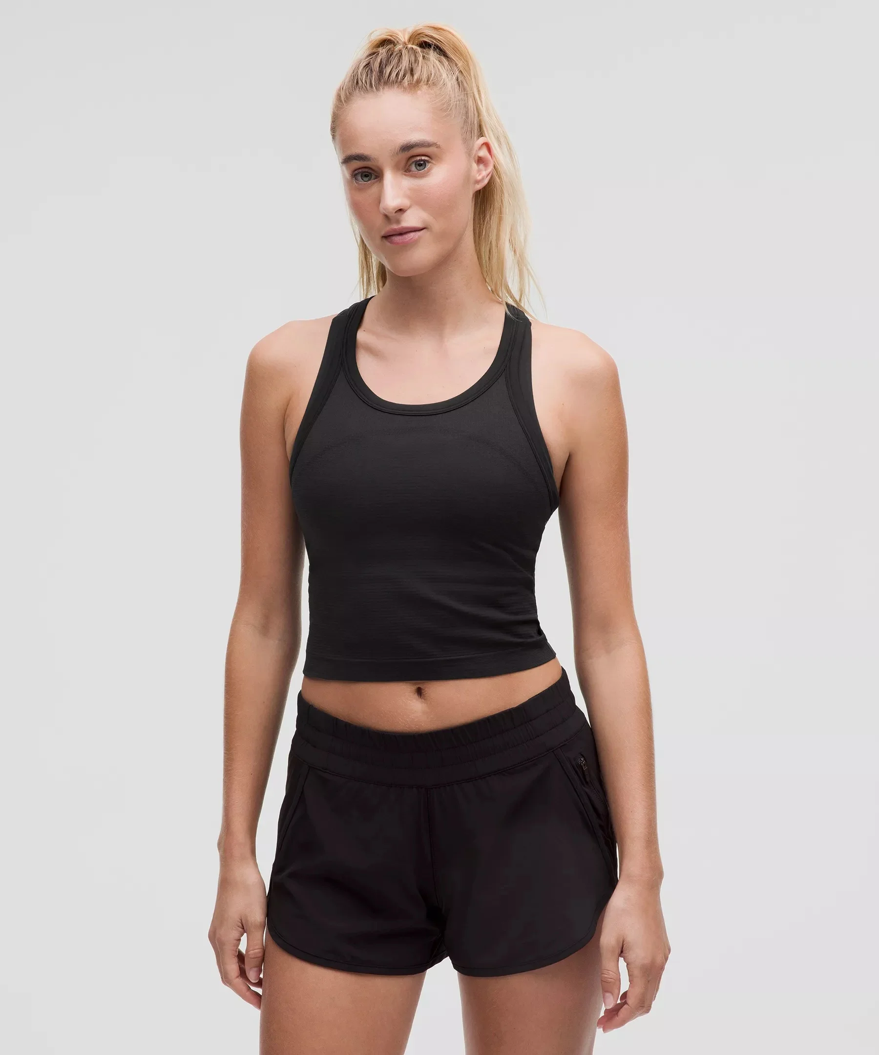 Swiftly Tech Cropped Racerback Tank Top 2.0 - 1