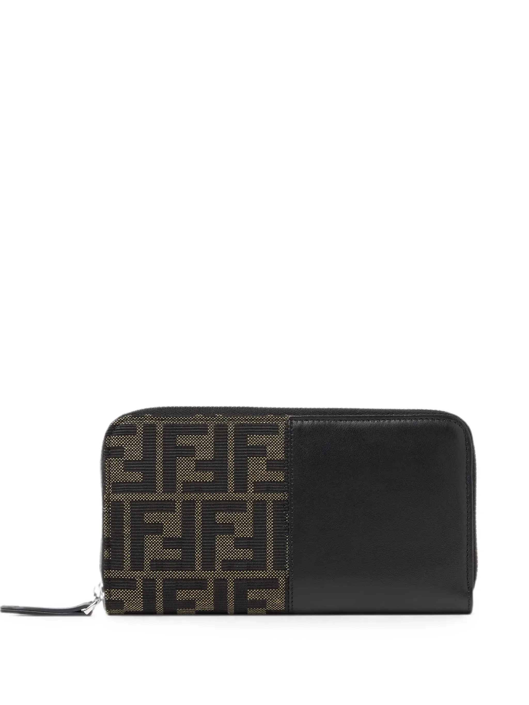 Fendi FF Jacquard Zip Around Wallet - 1