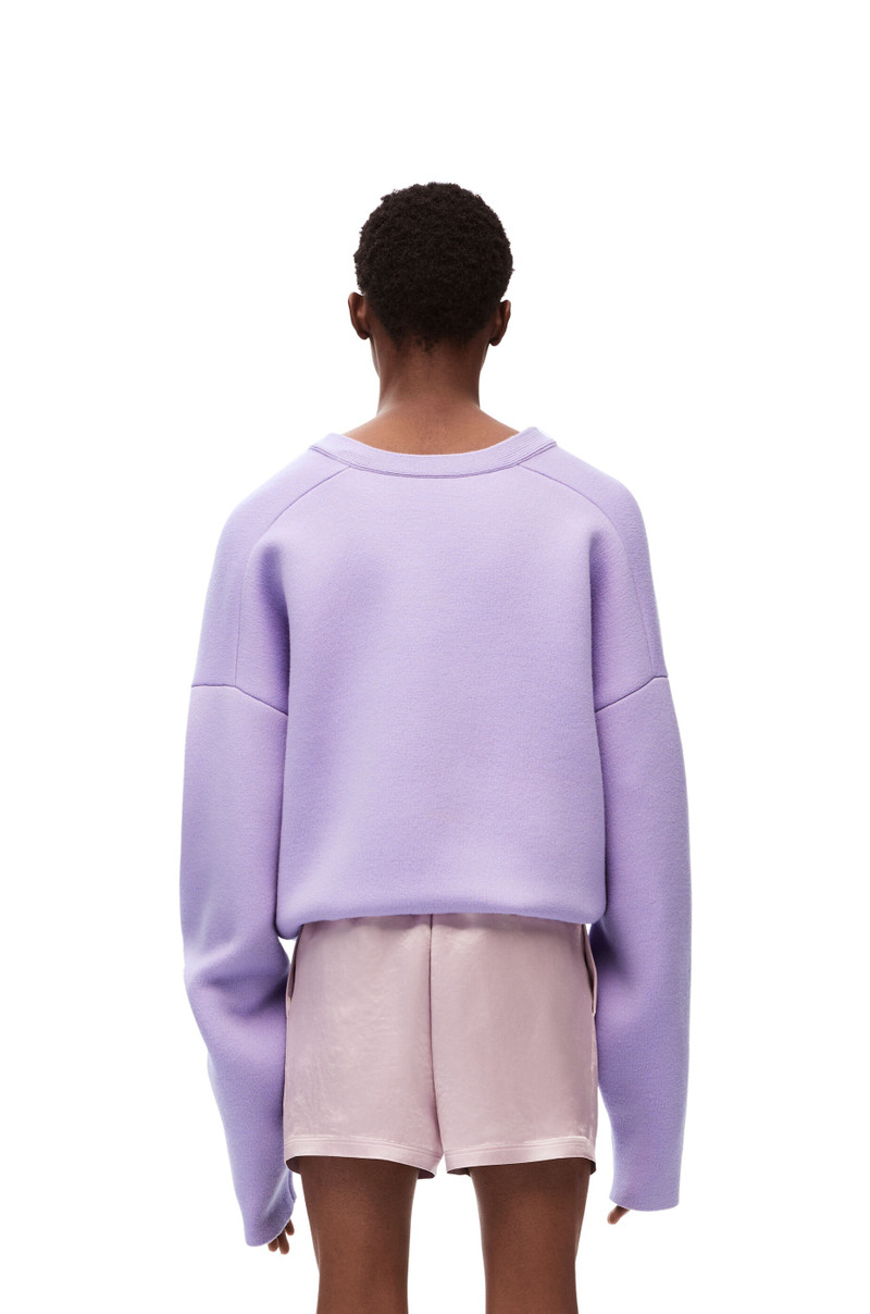 Draped cardigan in wool 4