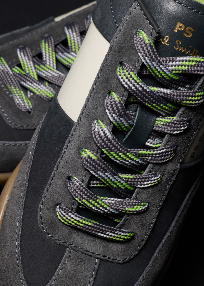 Paul Smith Smoke Grey 'Dover' Trainers outlook