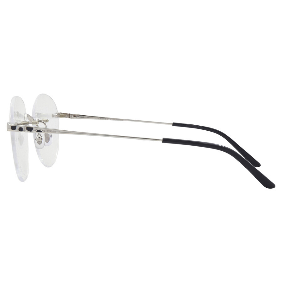 Cartier Demo Round Ladies Eyeglasses CT0309O 002 52 - 4