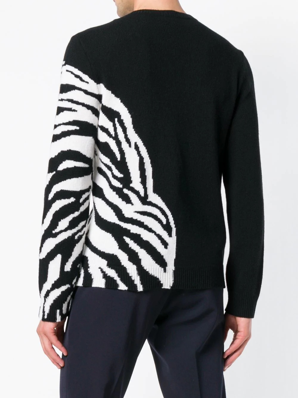 Tiger intarsia sweater - 4