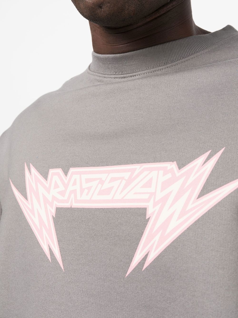 logo-print detail sweatshirt - 5