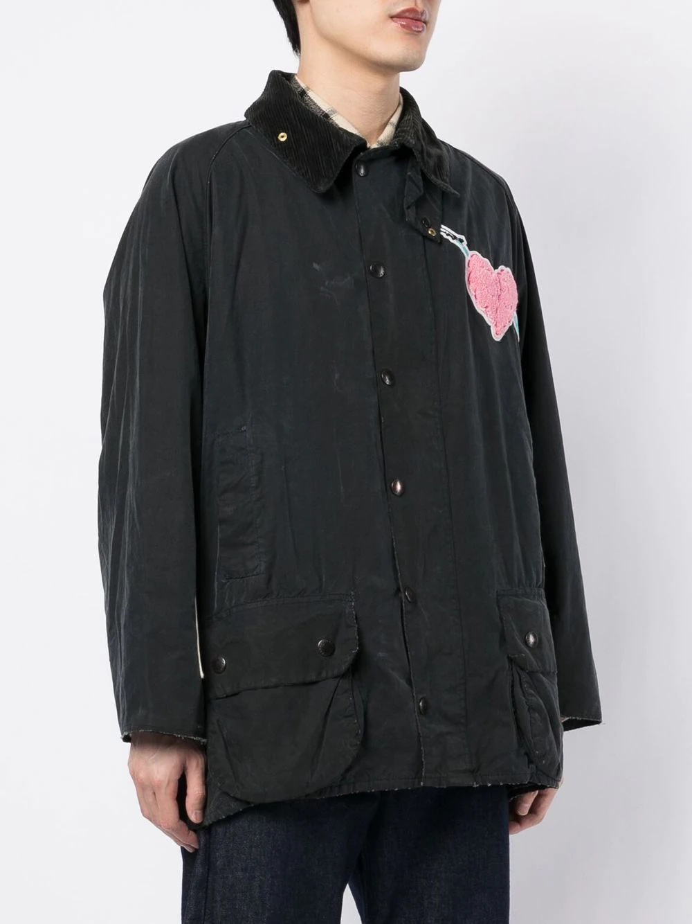 patch-detail four-pocket windbreaker - 3