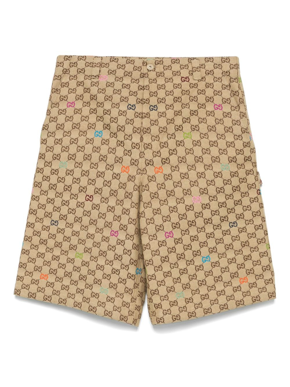 Gg Canvas Bermuda Shorts - 1