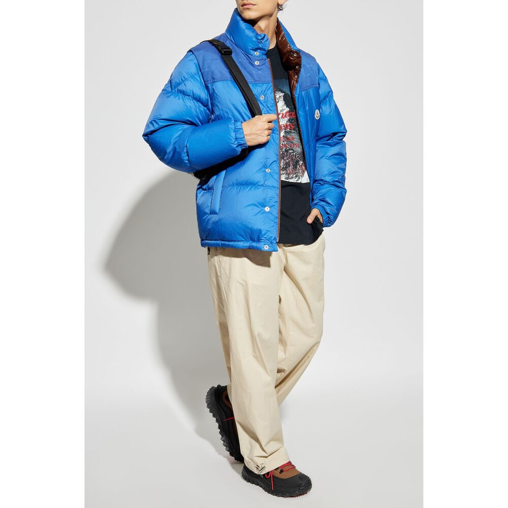 Moncler Blue Jackets - Padded & Down Jackets Men - 3