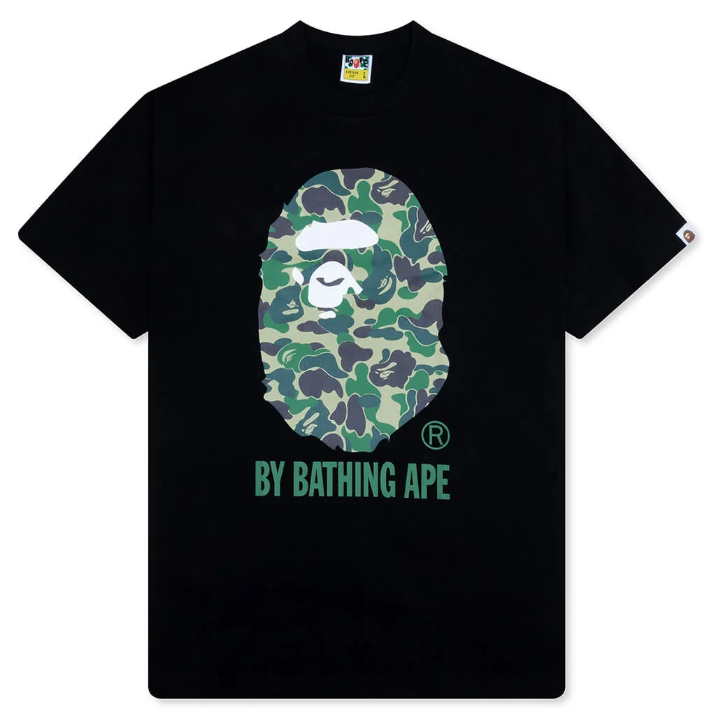 ABC CAMO BY BATHING APE TEE - BLACK/GREEN - 1