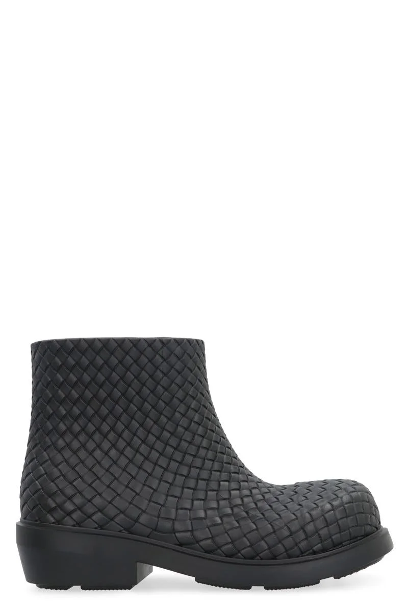 BOTTEGA VENETA FIREMAN ANKLE BOOTS - 1