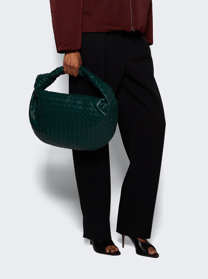 Bottega Veneta Jodie Shoulder Bag Emerald Green outlook
