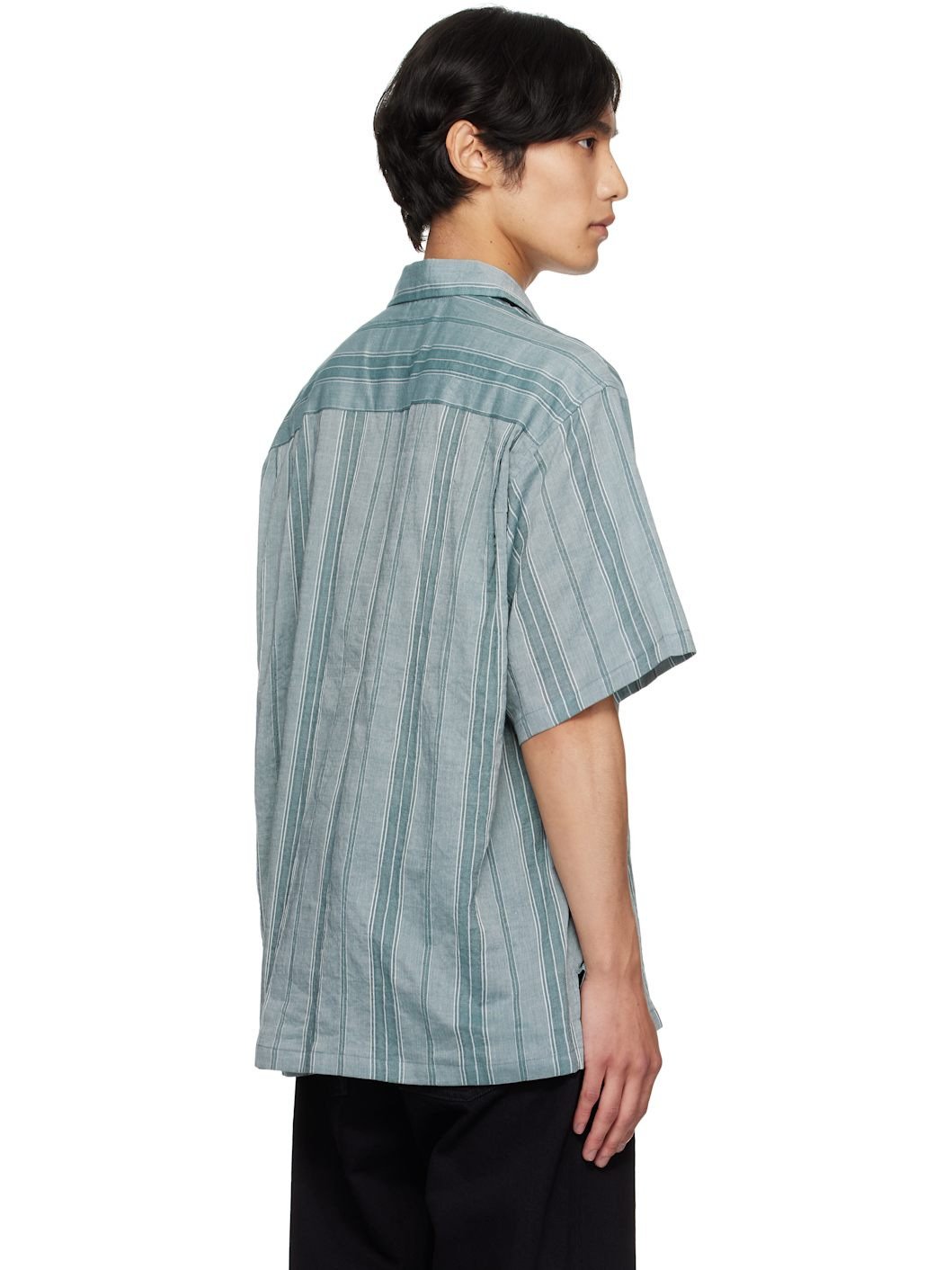 Green Striped Shirt - 3