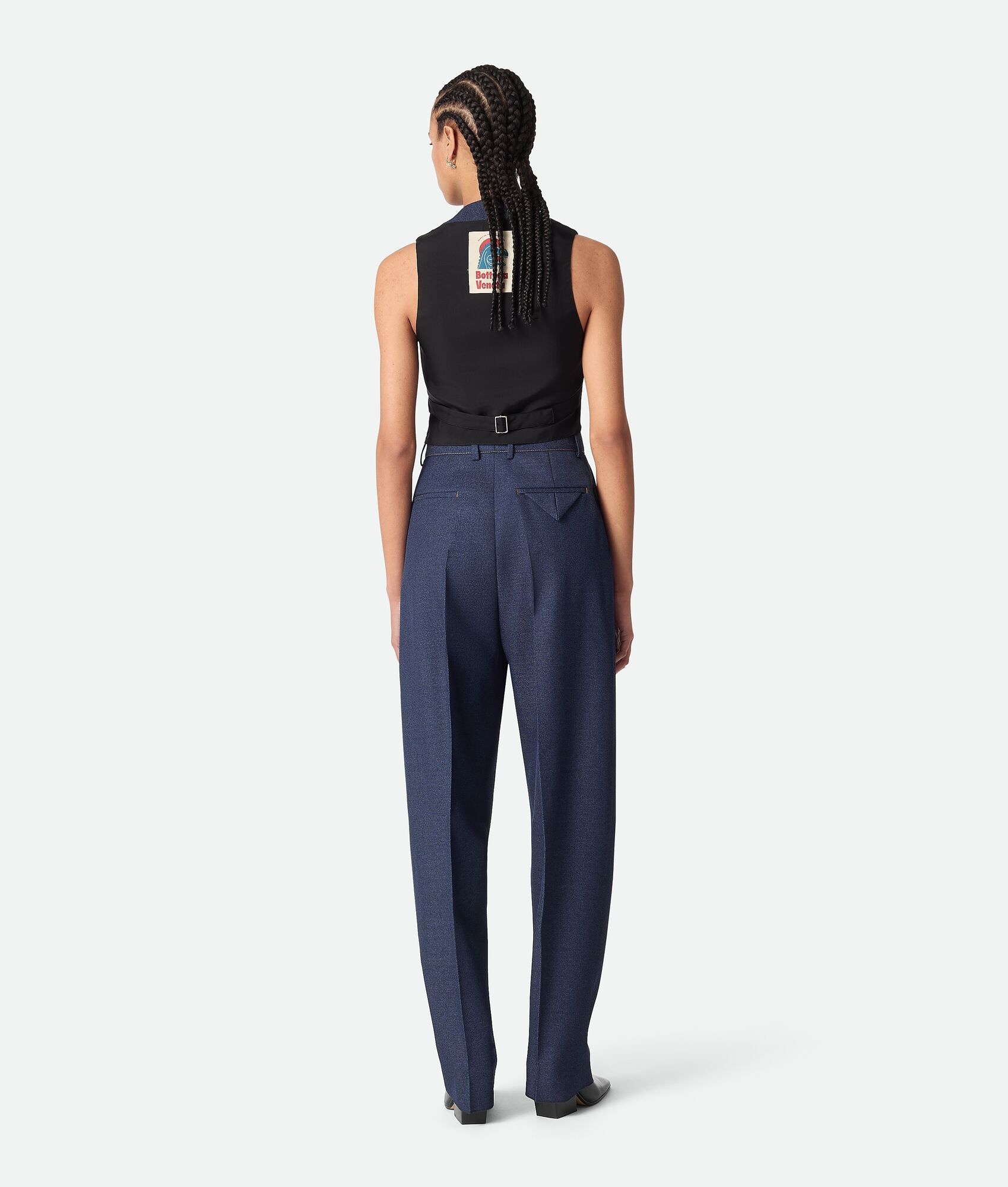 Melange Wool Pants - 3