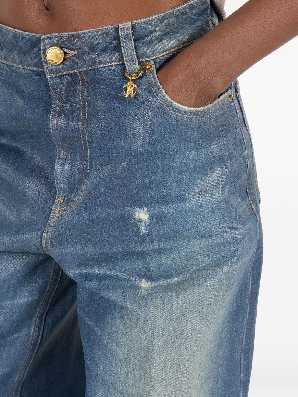 wide-leg jeans - 6