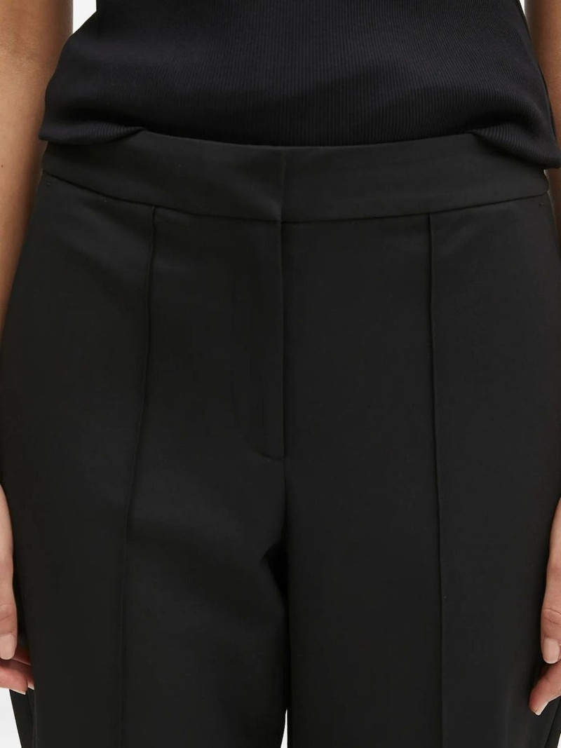 pleated straight-leg trousers 3