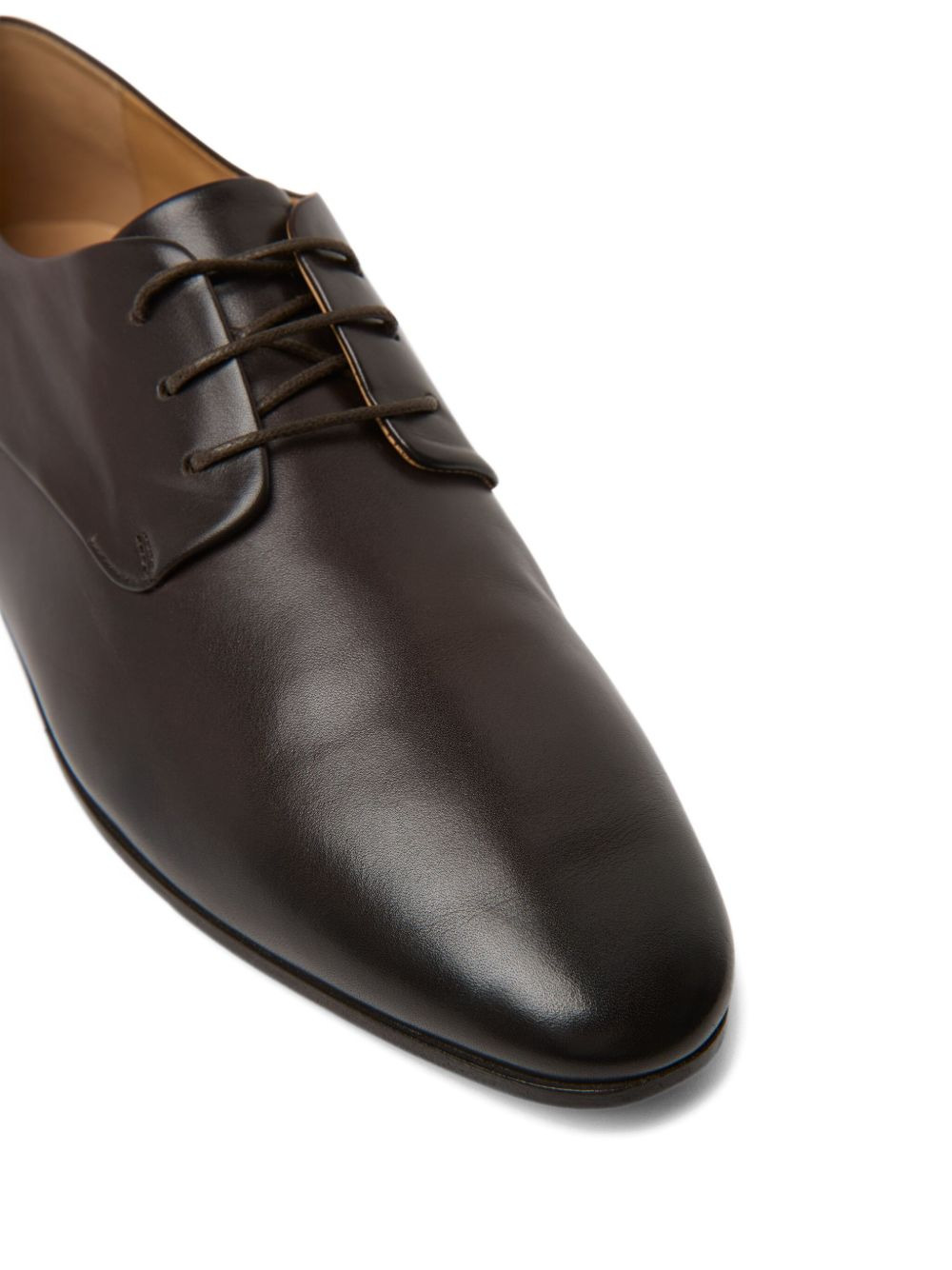lace-up leather Derby shoes - 4