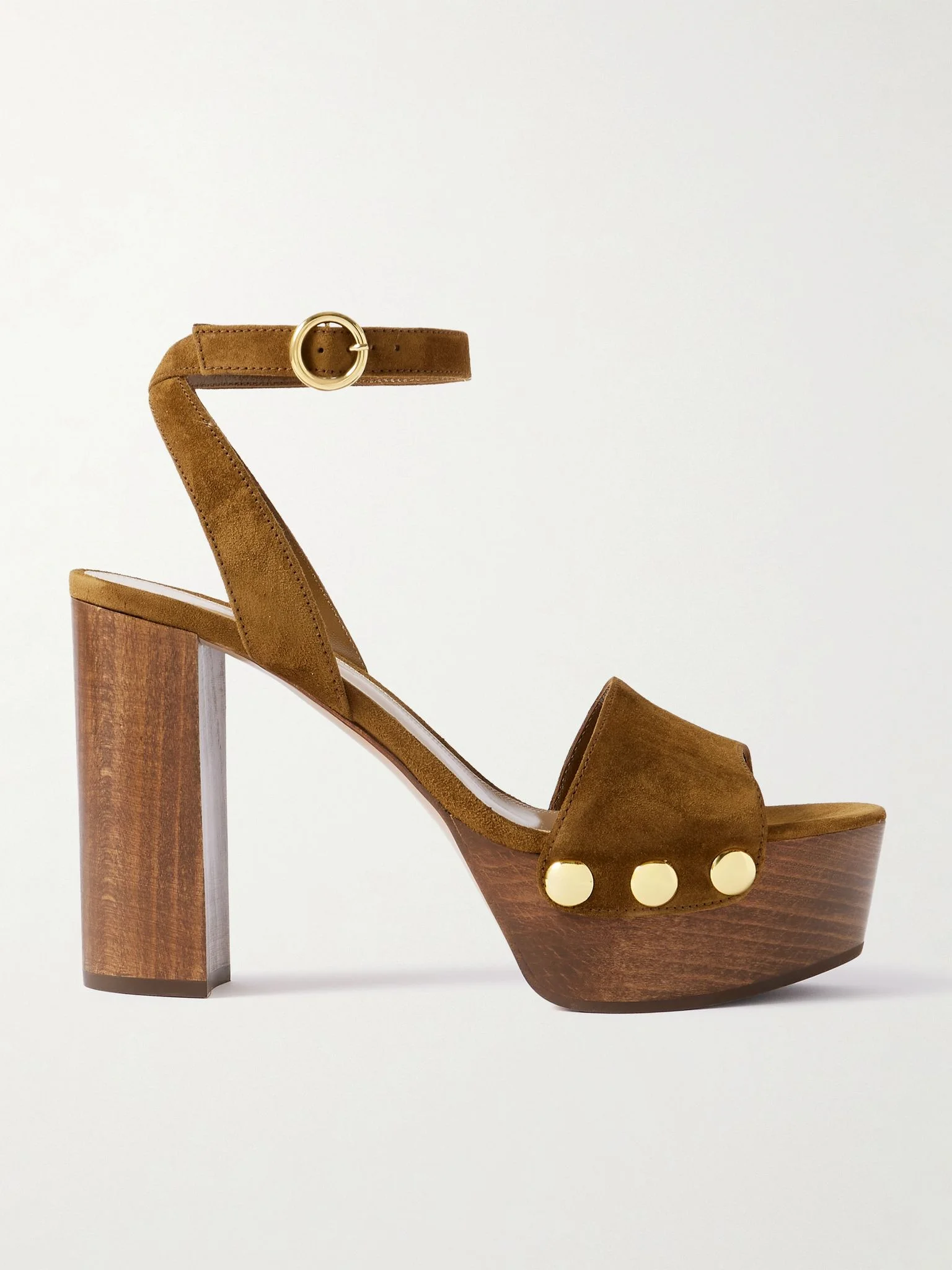 70 suede sandals Tan - 1