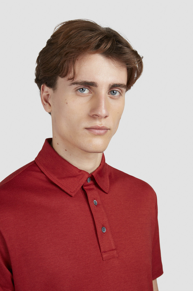 X-SOFT INTERLOCK COTTON POLO SHIRT 4