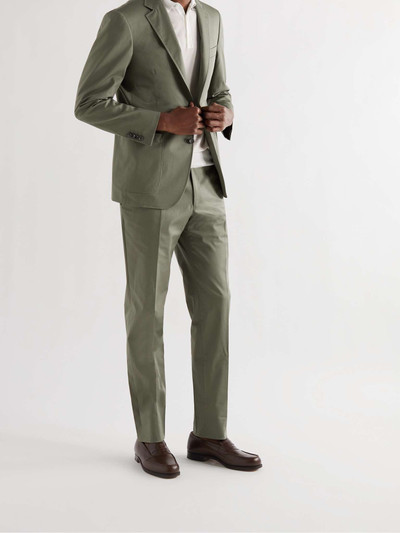 Canali Kei Slim-Fit Stretch-Cotton Twill Suit Jacket outlook