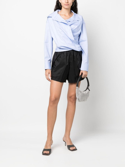 Alexander Wang wrap cotton shirt outlook