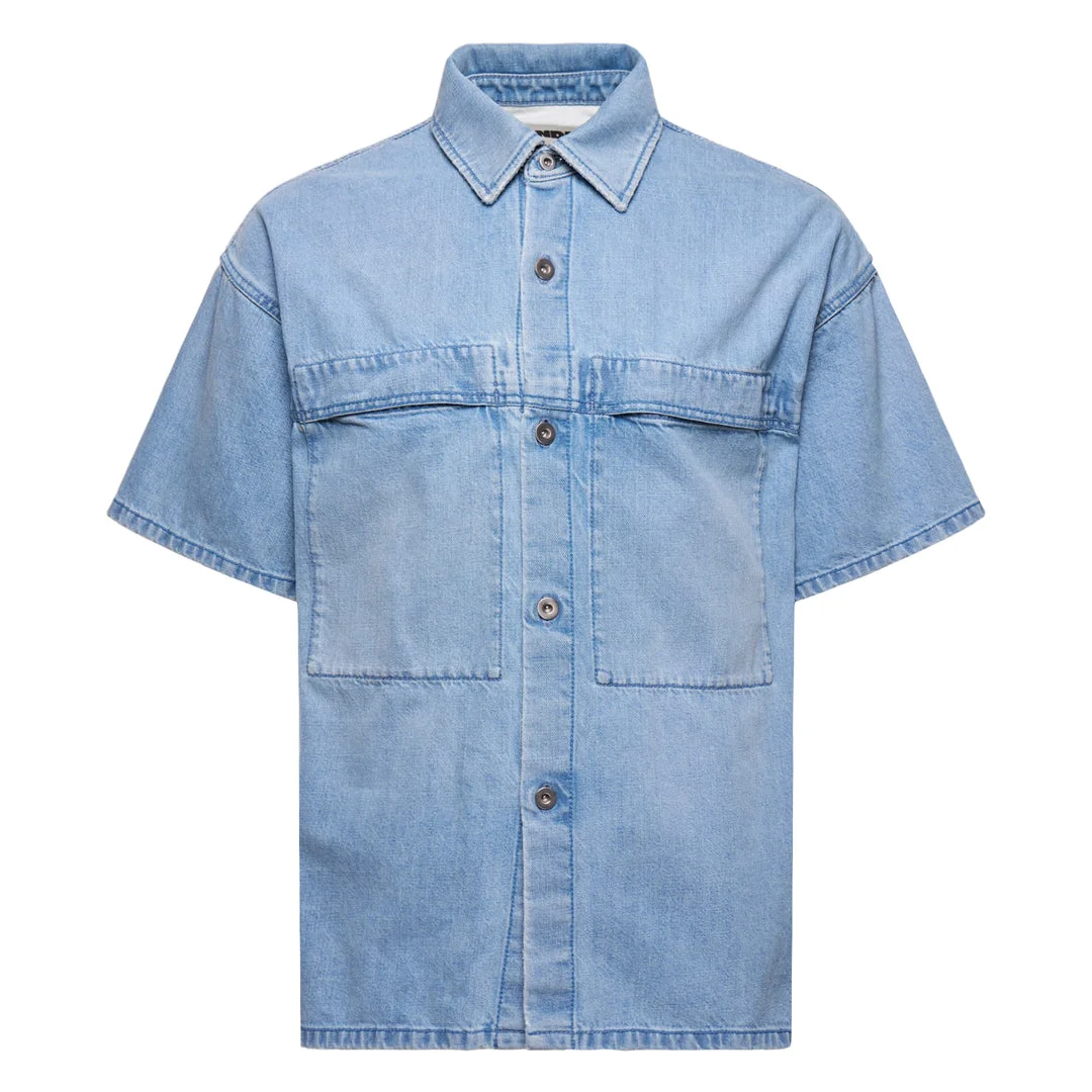 Denim Shirt 182 Fluid Denim - 1