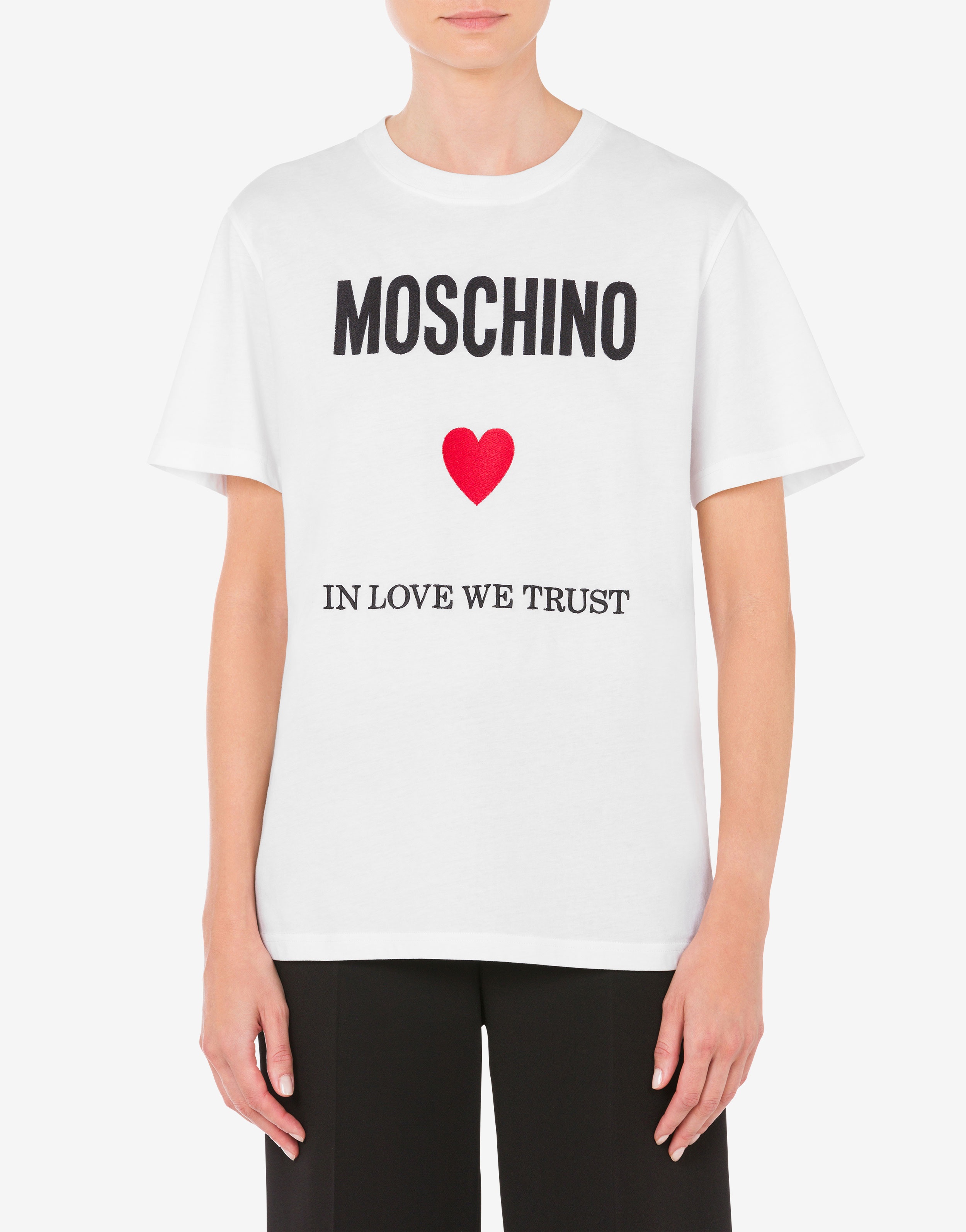 IN LOVE WE TRUST ORGANIC JERSEY T-SHIRT - 2