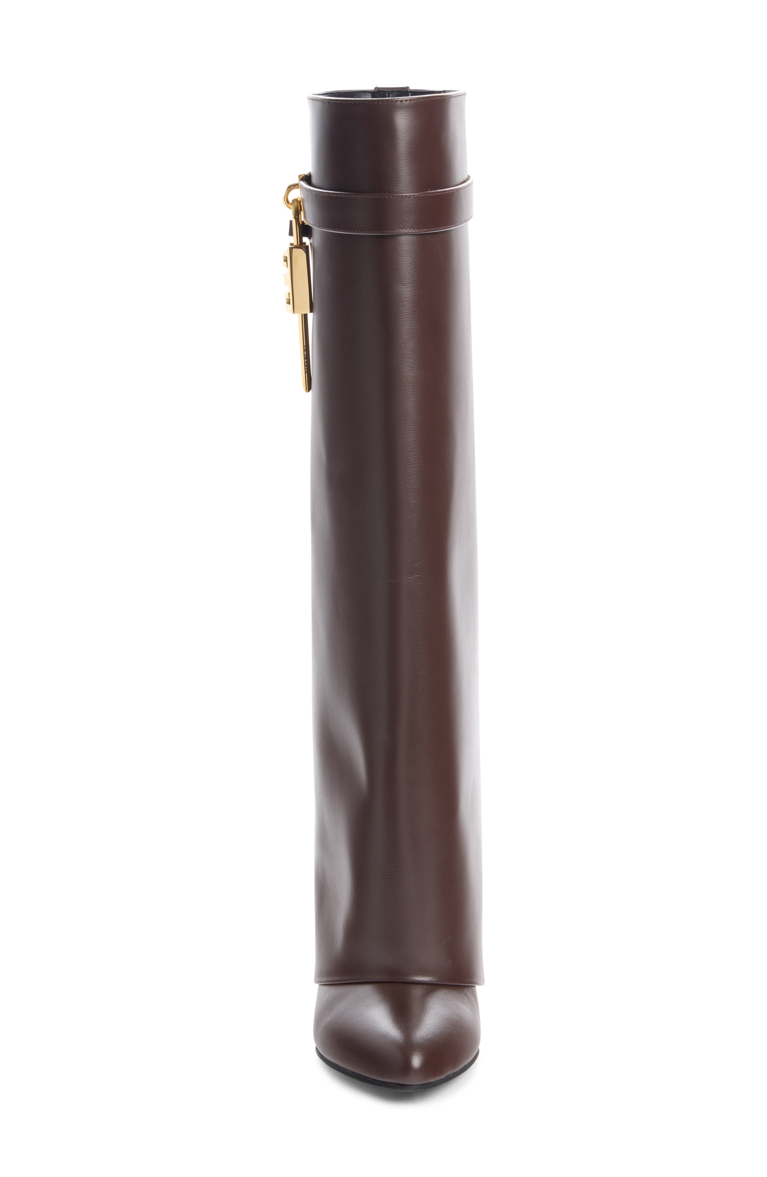Givenchy Shark Lock Wedge Boot in Ebony Brown at Nordstrom - 4