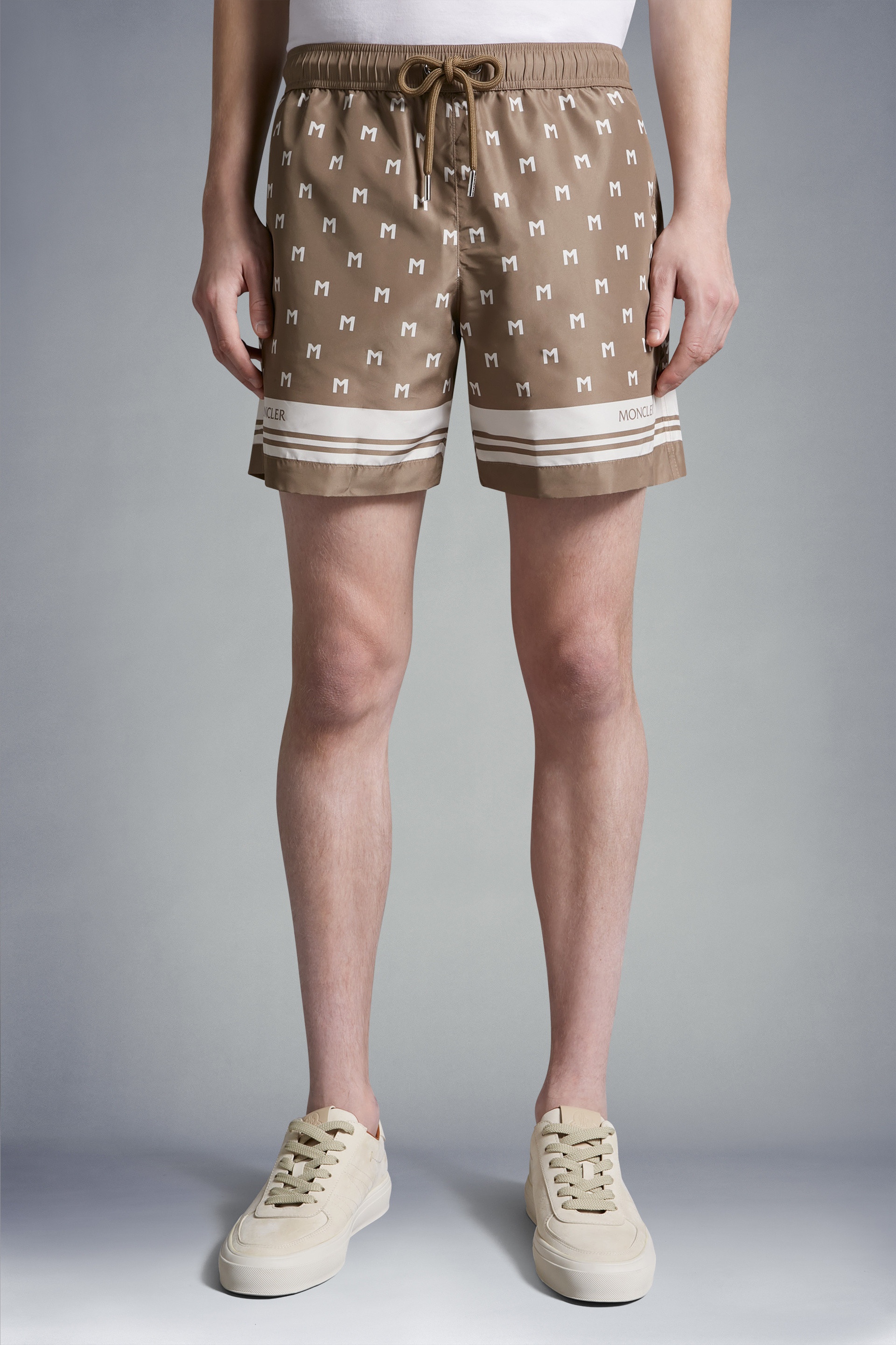 Monogram Print Swim Shorts - 3