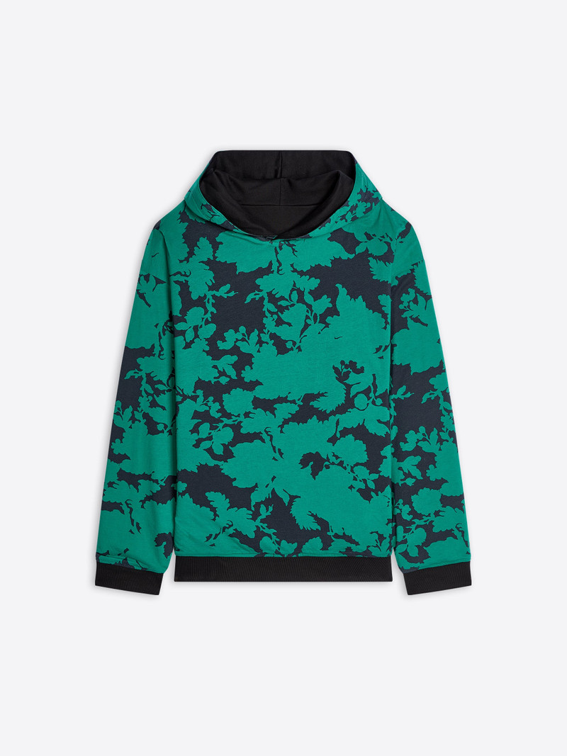 REVERSIBLE COTTON HOODIE 5