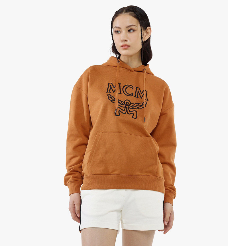 MCM Women’s Classic Logo Hoodie in Organic Cotton outlook