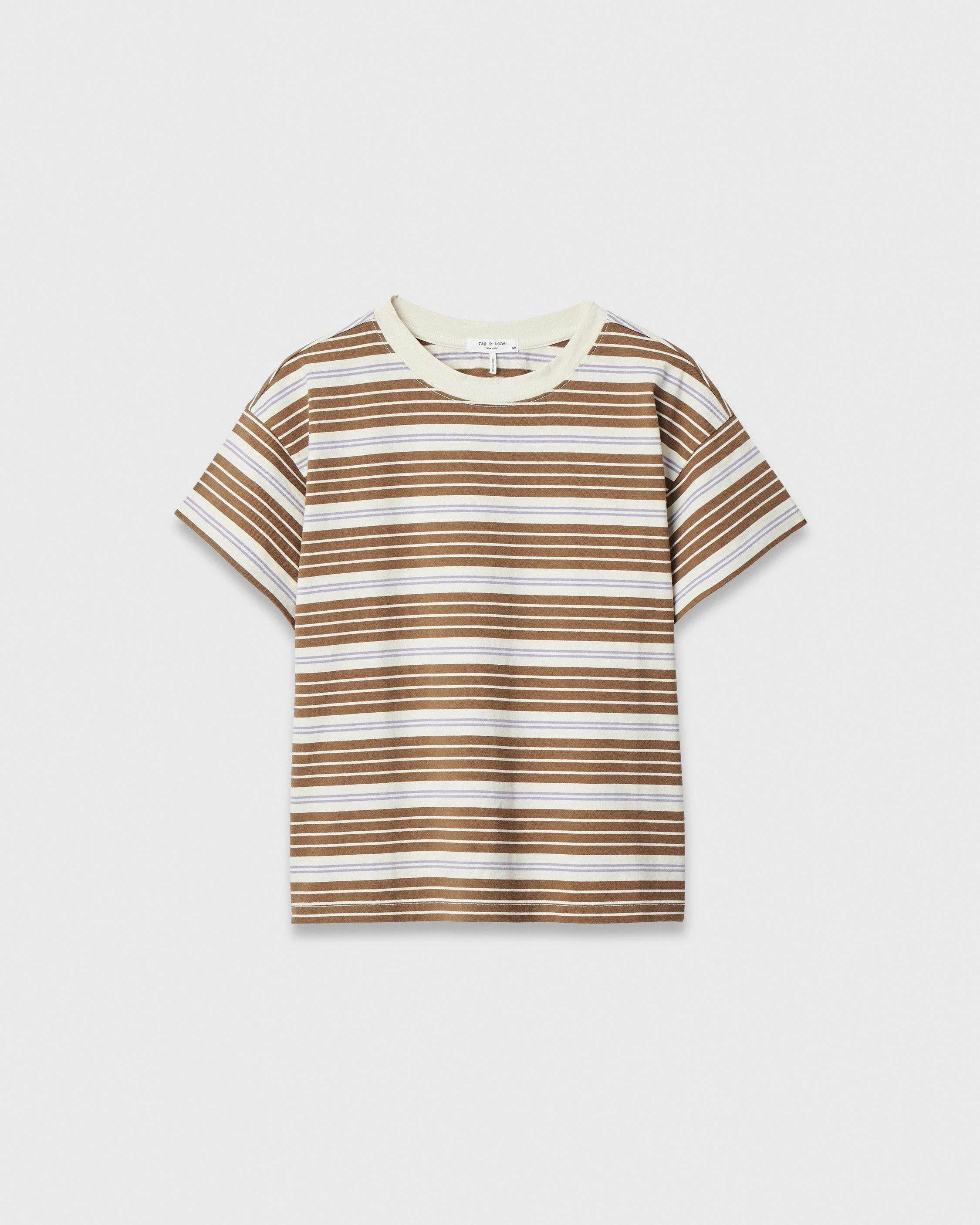 Kelly Boxy Striped Tee - 1