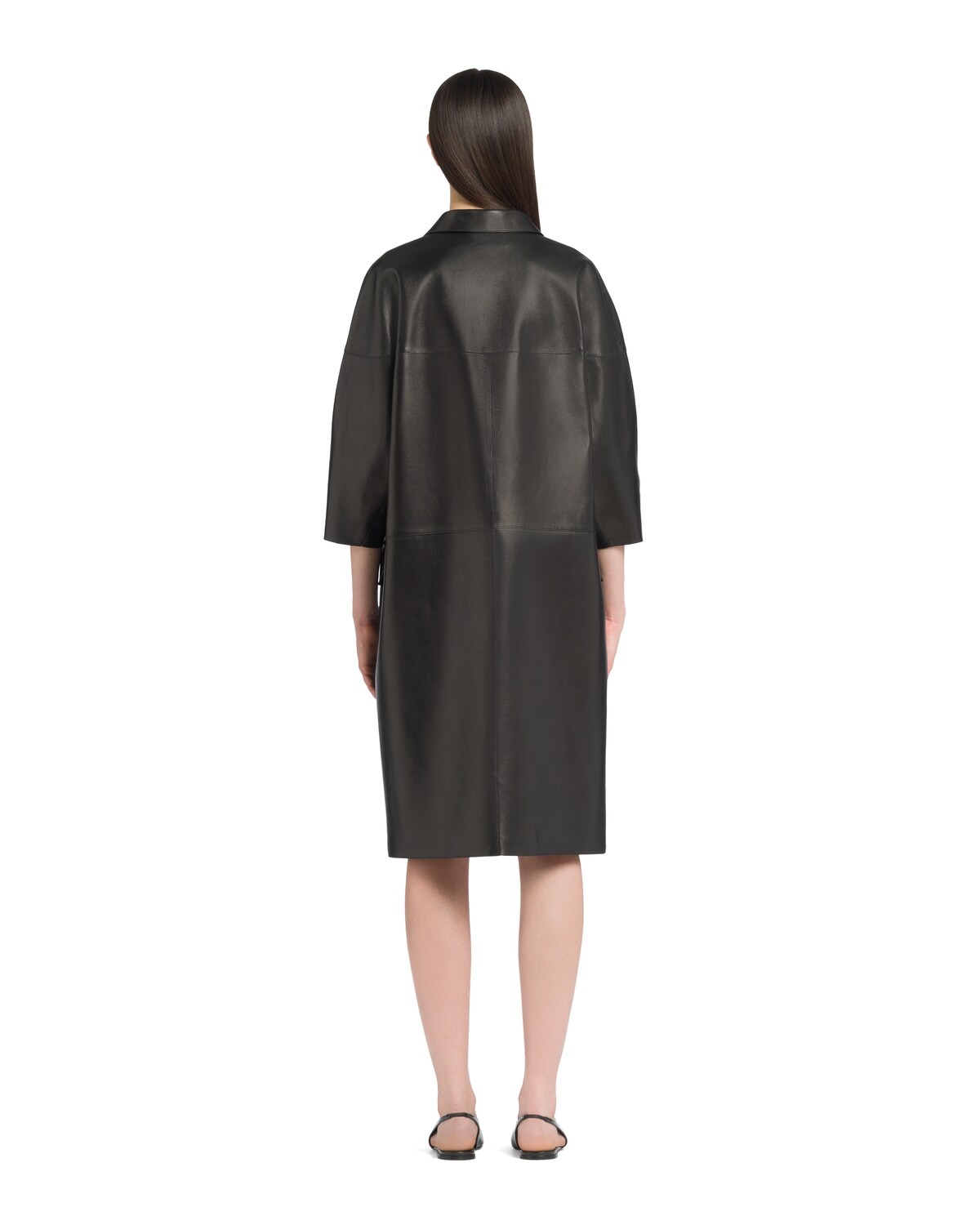 Nappa leather overcoat - 4