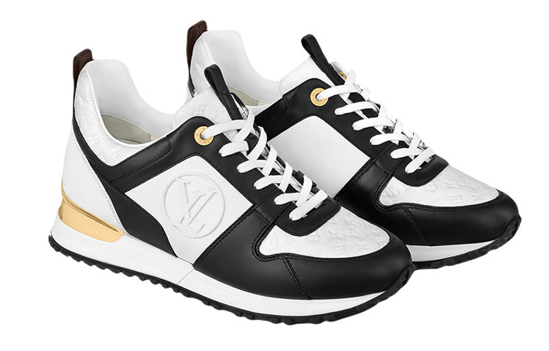 Louis Vuitton (WMNS) LOUIS VUITTON Run Away Sneakers 'Black Gold' 1ABP7I outlook