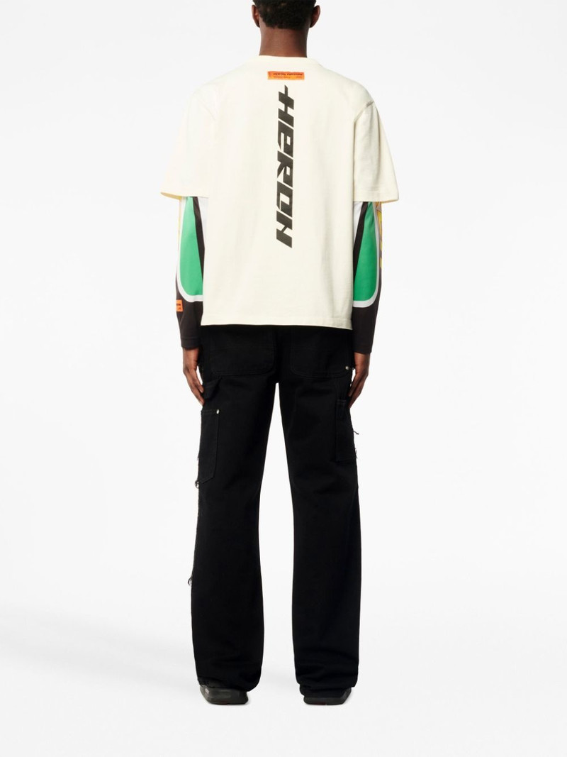 Monster Tape cotton T-shirt 4