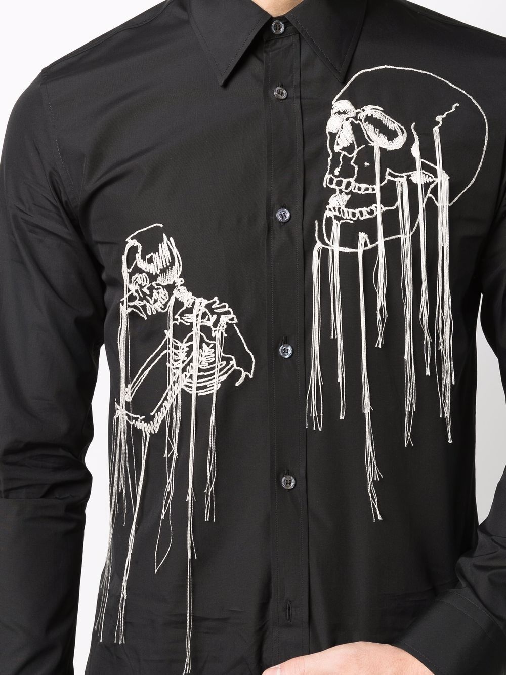 skull-print shirt - 5