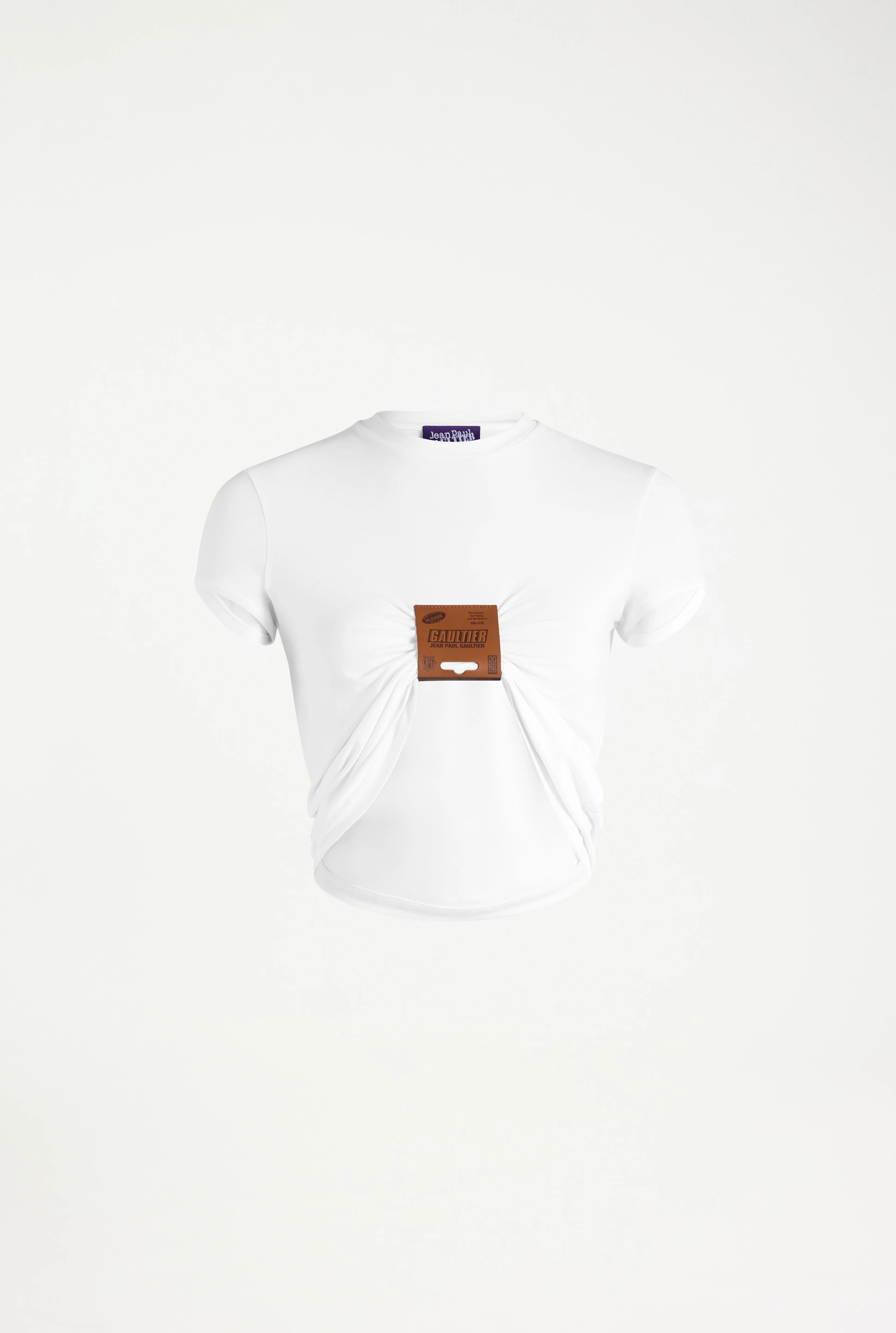 THE WHITE LABEL BABY TEE - 1