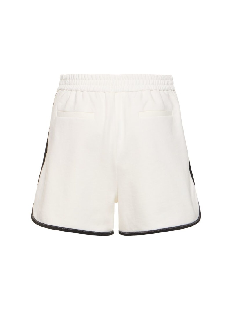 Cotton jersey shorts - 3
