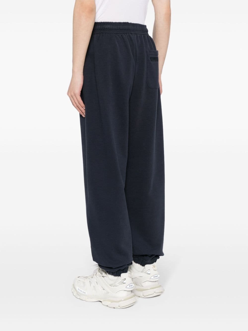 logo-embroidered track pants - 5