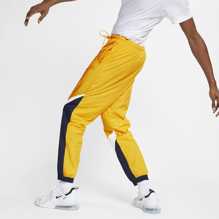 Nike AS Men's Nike Sportswear HBR Pant WVN STMT AMARILLO AR9895-728 - 4