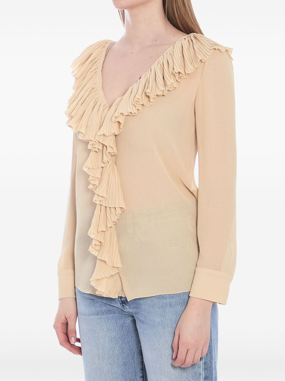 ruffled blouse - 2