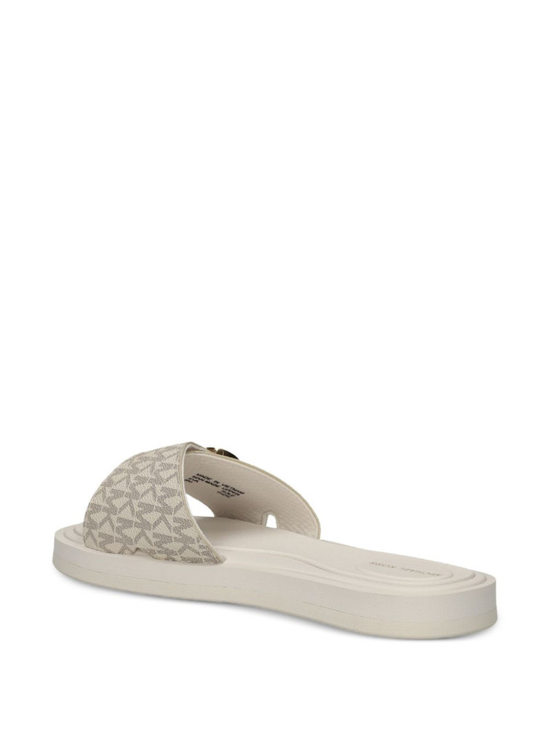 logo detail buckle slides 3