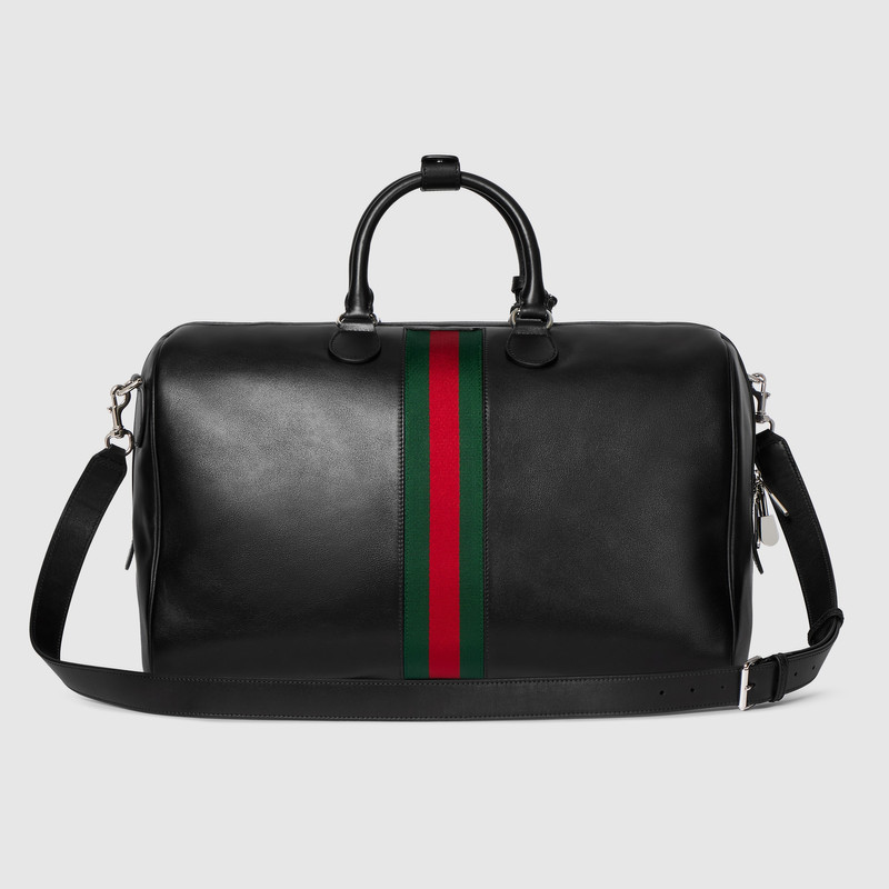 Web Trademark medium duffle bag 7