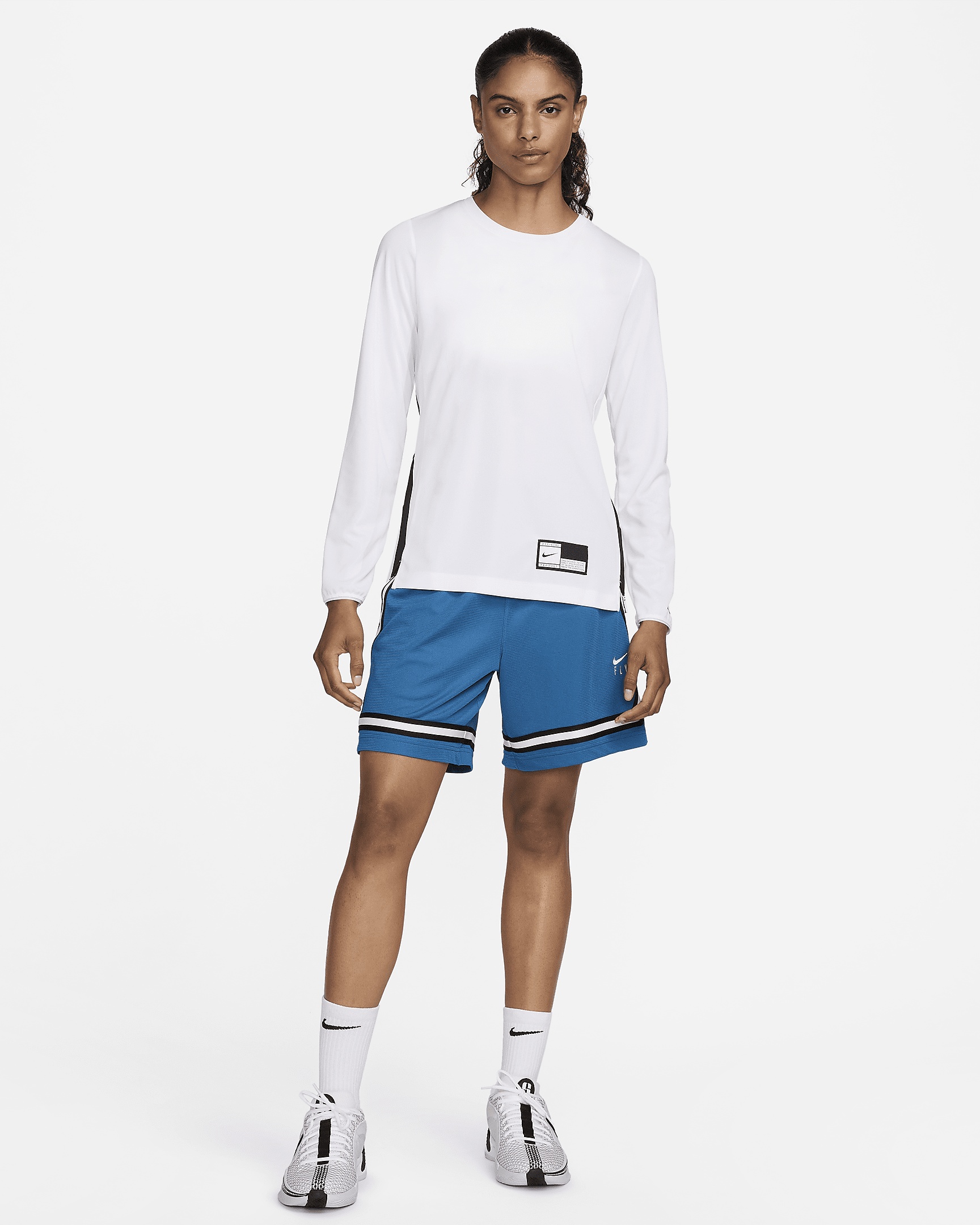 Nike Women's Dri-FIT Long-Sleeve Warm-Up Basketball Top - 6