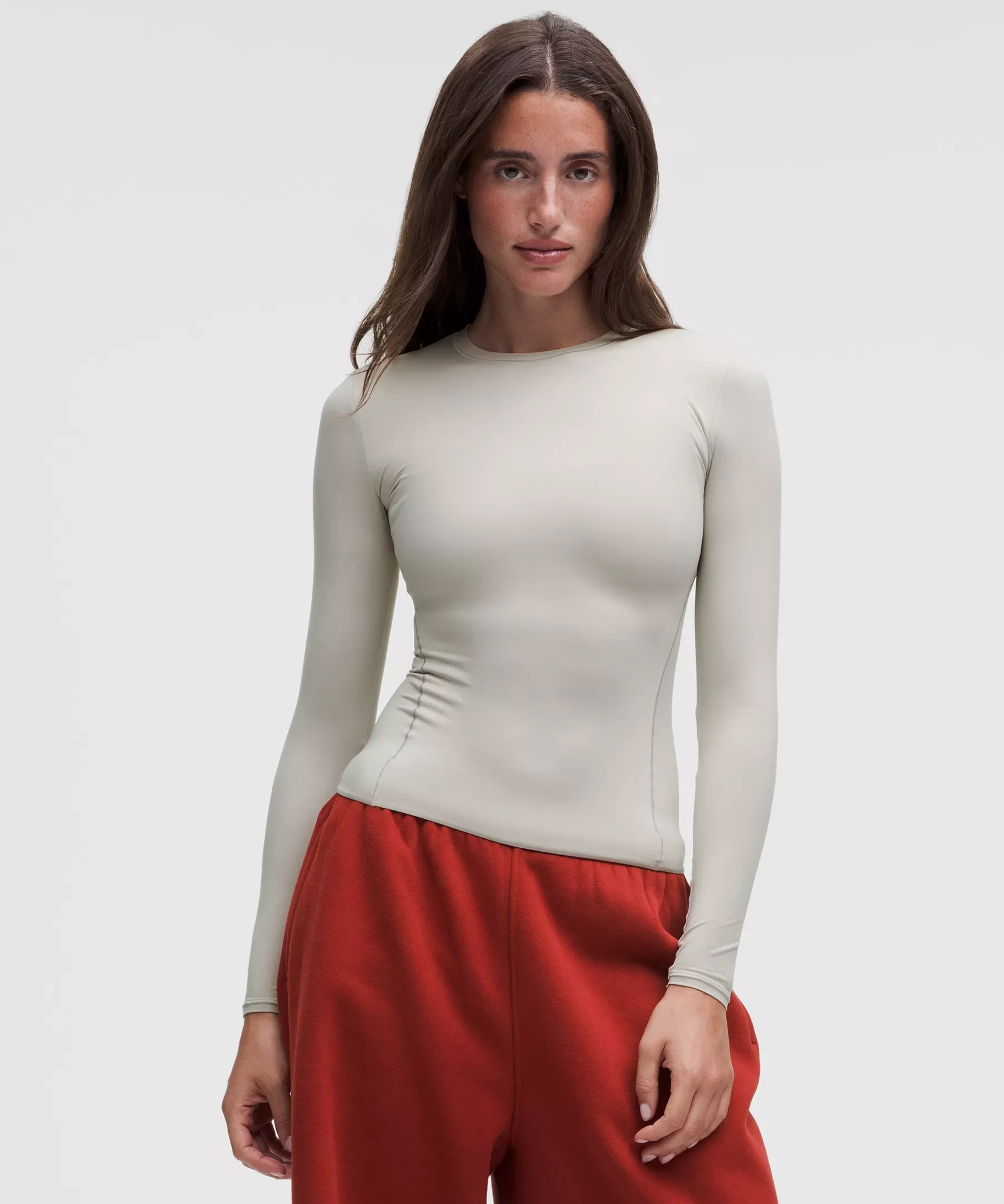 Wundermost Ultra-Soft Nulu Crewneck Long-Sleeve Shirt - 1