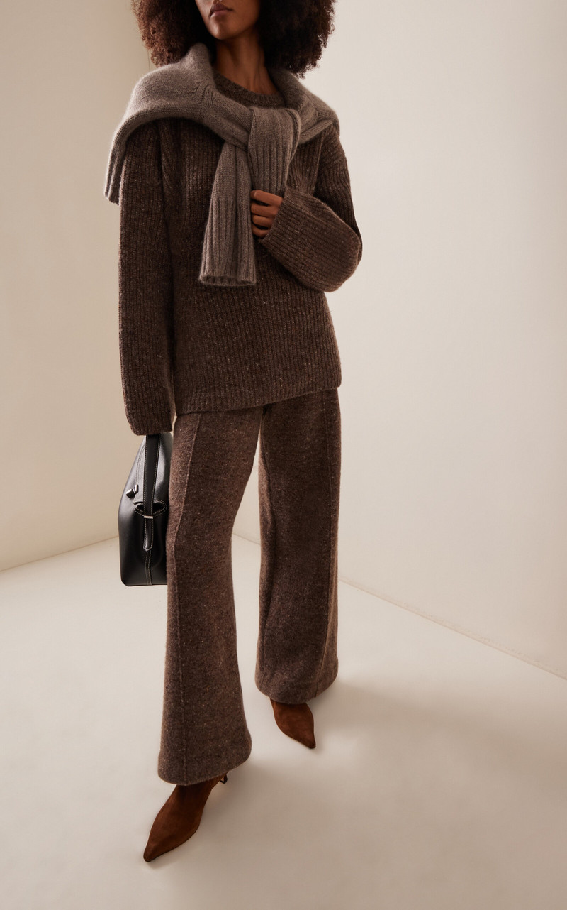 Aeyde Zoe Suede Ankle Boots brown outlook