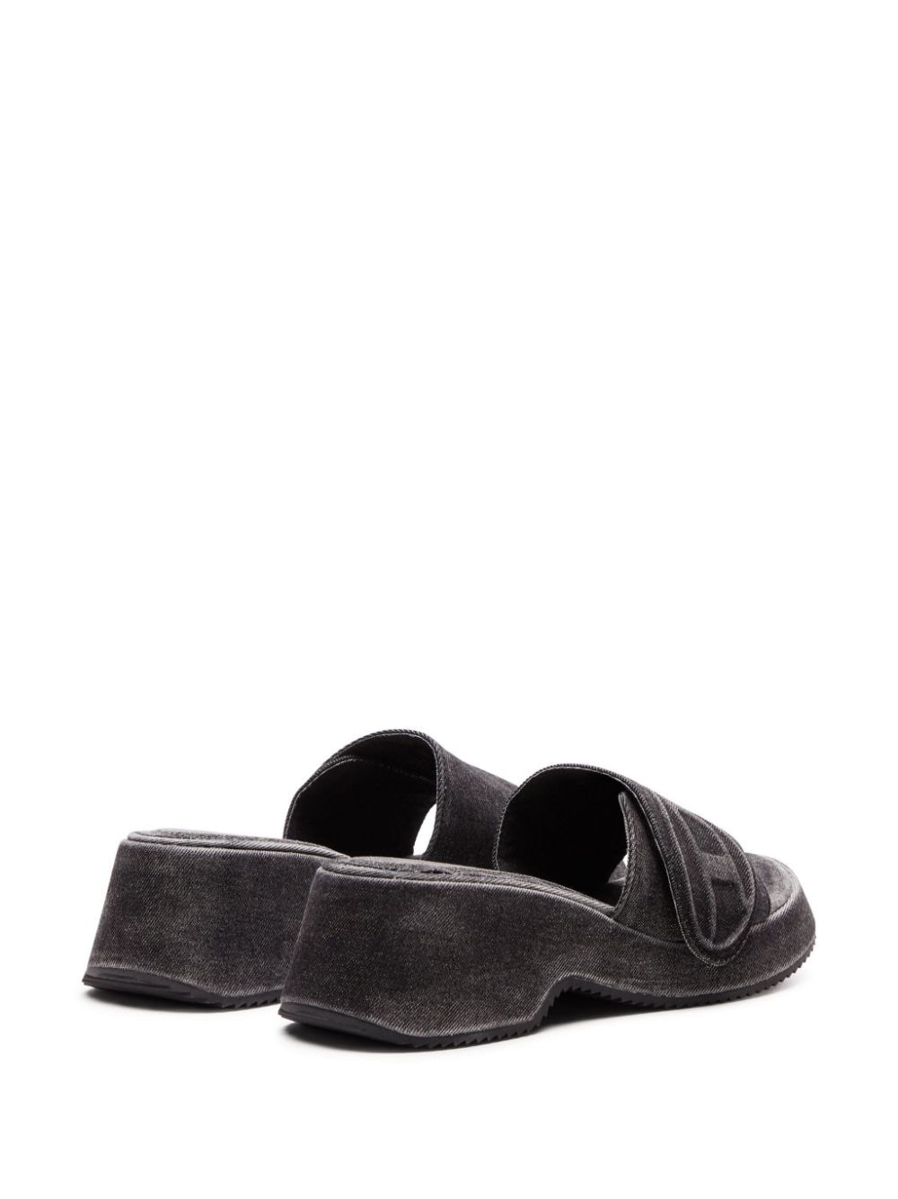 Sa-Oval D Pf W denim sandals - 3