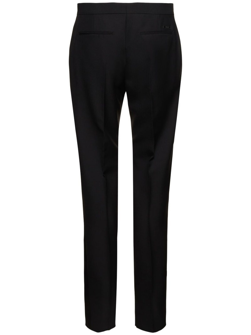 VERSACE Wool & mohair evening pants outlook