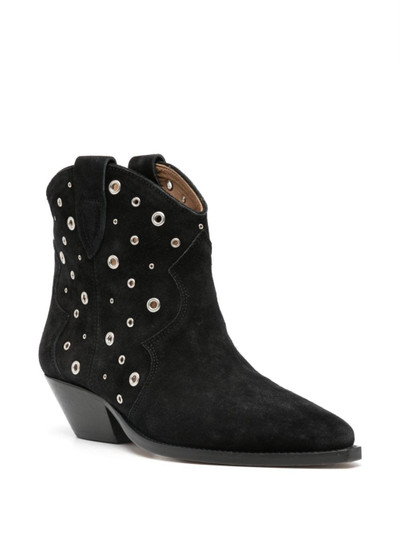 Isabel Marant Dewina 40mm suede boots outlook