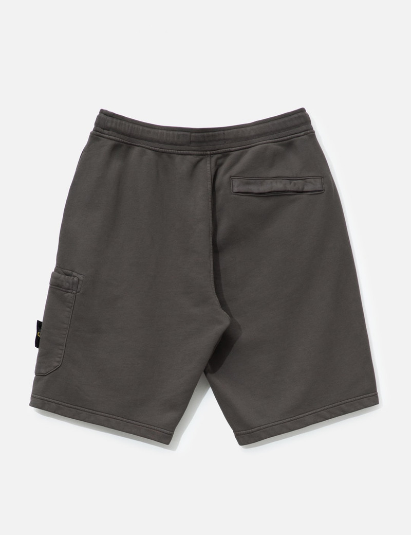 Stone Island ORGANIC COTTON FLEECE JOGGER SHORTS outlook
