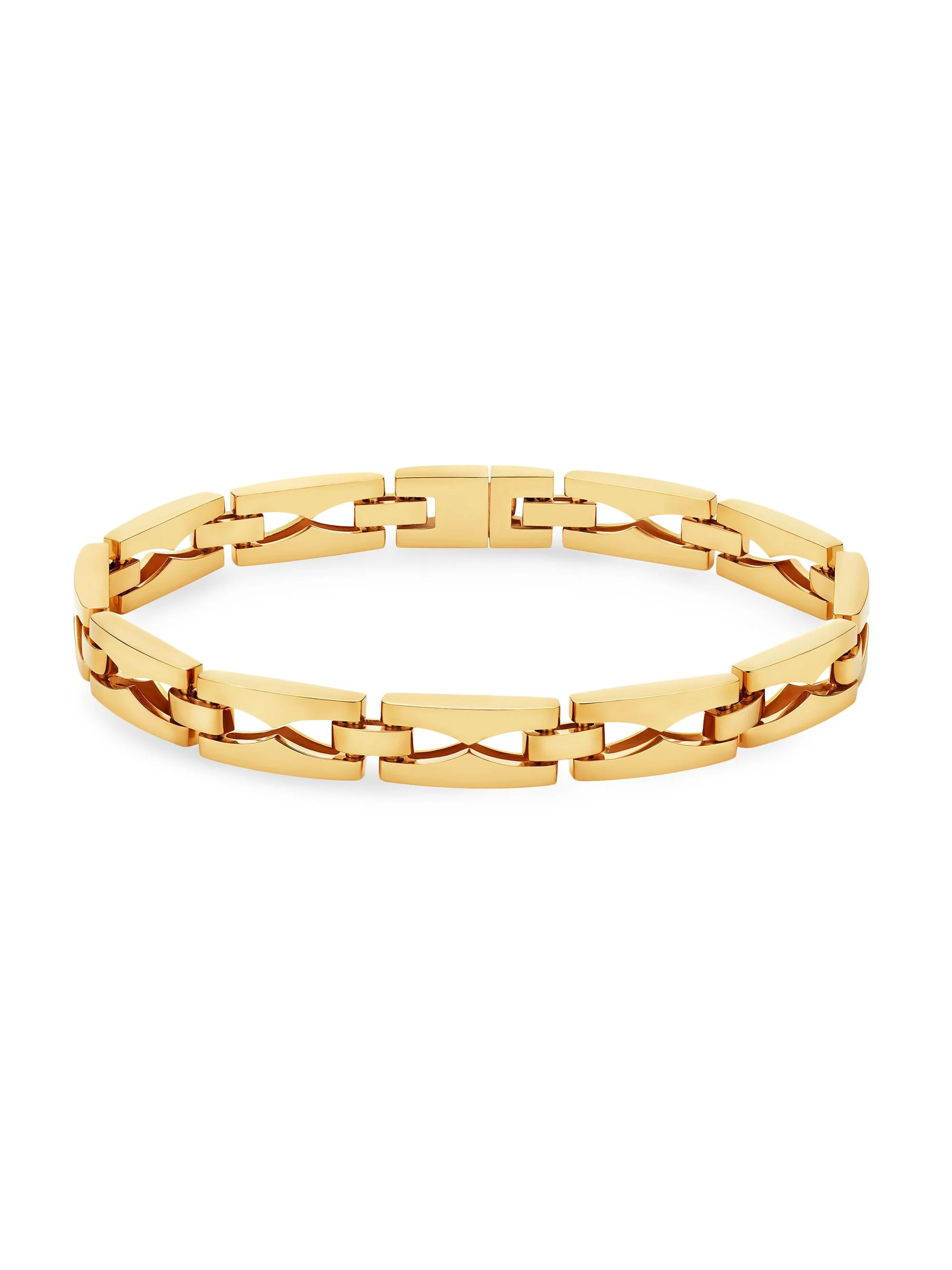 Women's B. zero1 18K Yellow Gold Chain Bracelet - Yellow Gold - 1