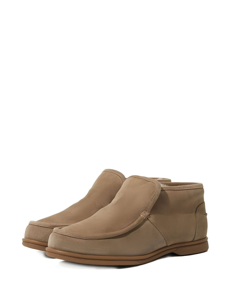 Yves Salomon Merinillo leather slip-on boots outlook